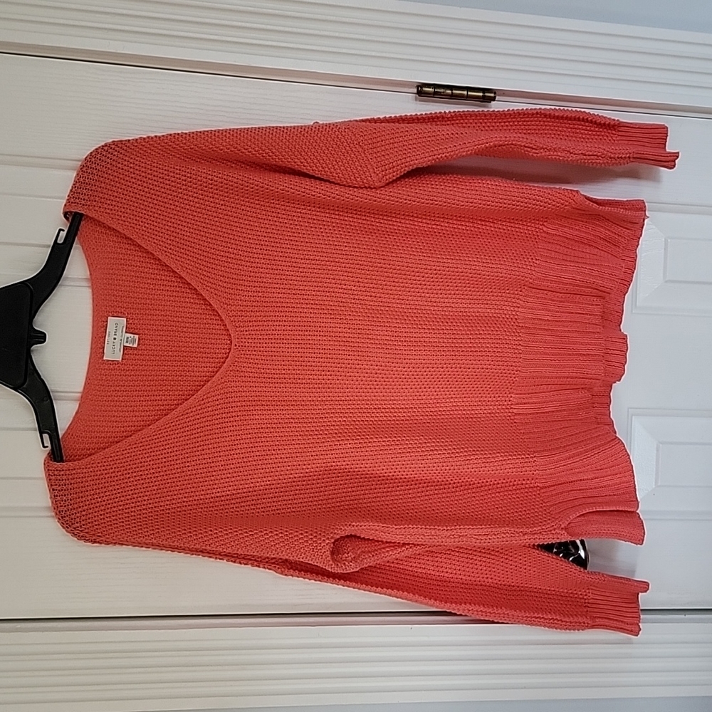 Lucky Brand V Neck Sweater medium top